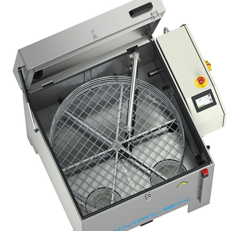 SIMPLEX 60/80 Parts washers with rotary basket 