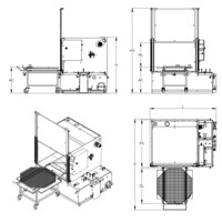 Lavapezzi / Lavametalli Teknox SIMPLEX BIG 2B