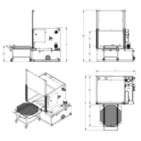 Lavapezzi  / Lavametalli industriale Teknox ROBUR