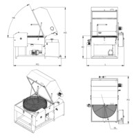 Lavapezzi  / Lavametalli industriale Teknox UNIX SZD