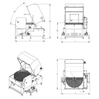 Lavapezzi  / Lavametalli industriale Teknox  UNIX 2B