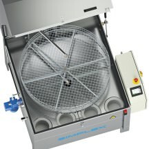 Simplex 100 and Simplex 120 Parts washers with rotary basket