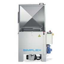 SIMPLEX 60/80 Parts washers with rotary basket 