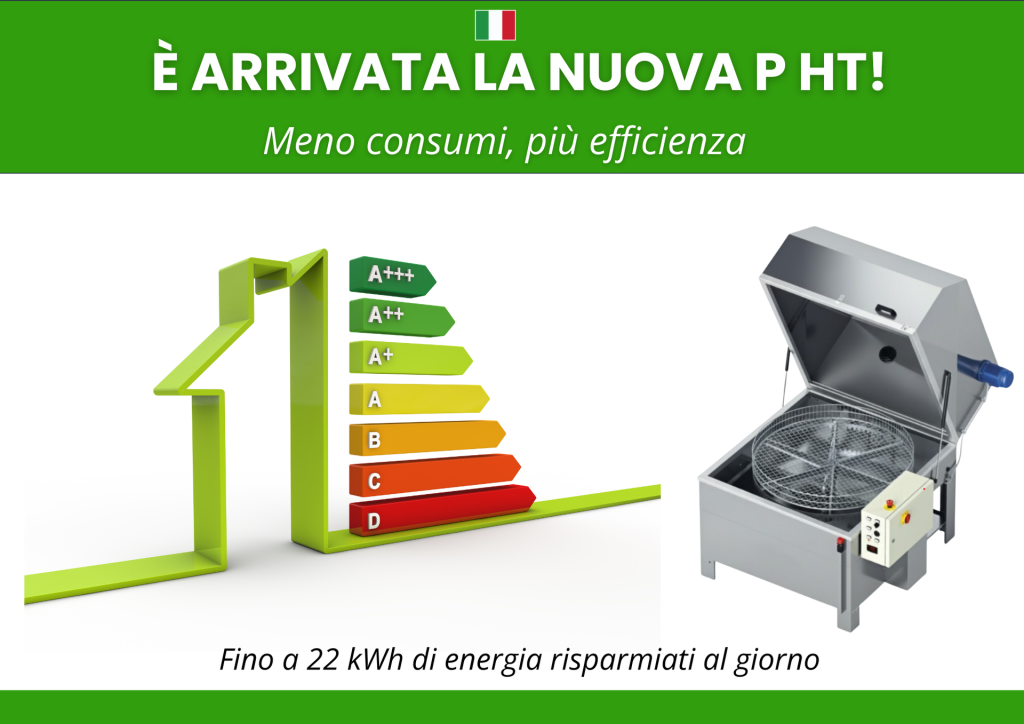 Spese energetiche in aumento? Riduci i costi, non la qualità grazie alla nuova P HT! 1 NUOVA P HT0